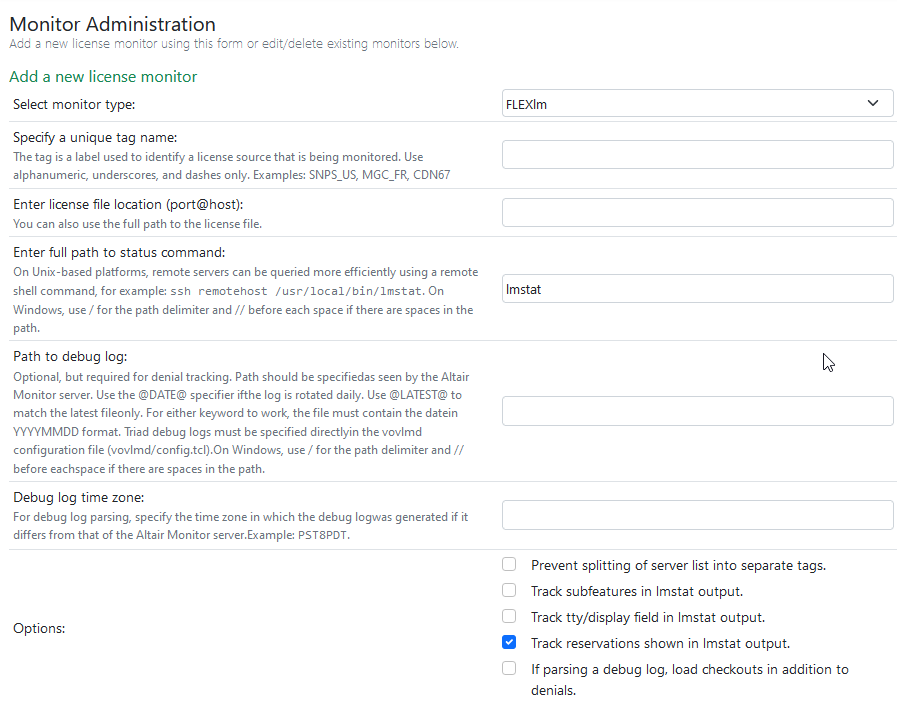 License Server Monitoring