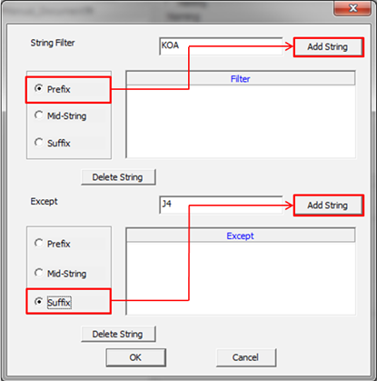 Component Group Type Setup